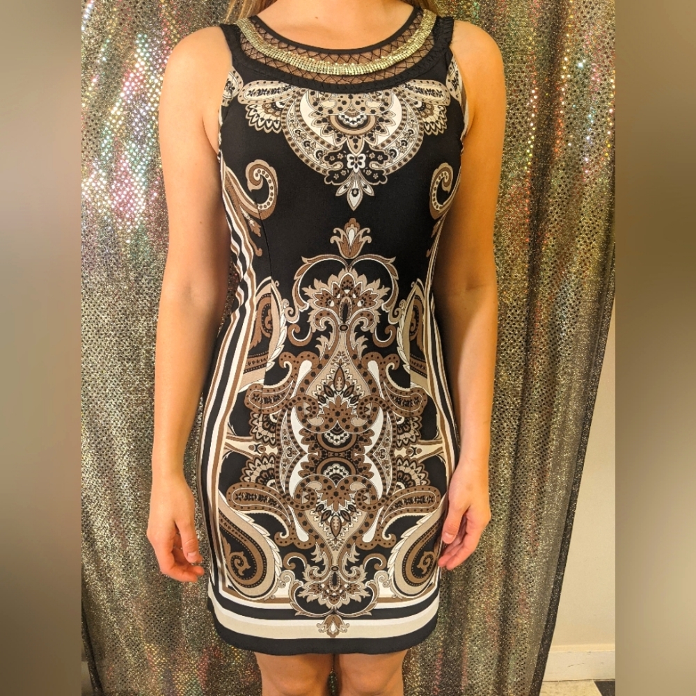 Vintage 90's Women's dress made by CB established 1962. Size 4